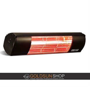 Goldsun Aqua 1500W Su Korumalı Dış Mekan Elektrikli Infrared Isıtıcı