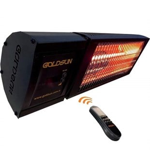 Goldsun Nova Plus 2000w Uzaktan Kumandalı 5 Kademeli İnfrared  Isıtıcı