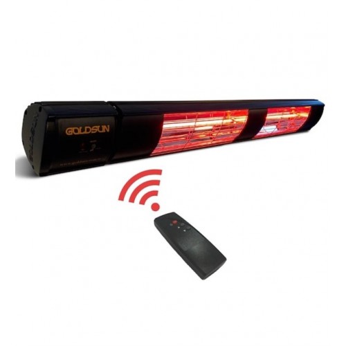 Goldsun Aqua 3000W GSA30P KUMANDALI Su Korumalı Açık Alan Elektrikli Infrared Isıtıcı Goldsun Aqua 3000W GSA30P KUMANDALI Su Korumalı Açık Alan Elektrikli Infrared Isıtıcı